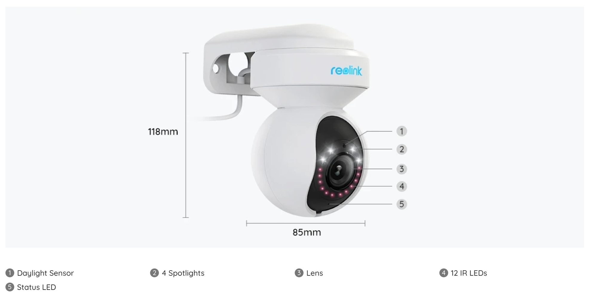 Reolink E1 Outdoor PoE - 4K PTZ Camera with Auto Tracking and Smart  Detection