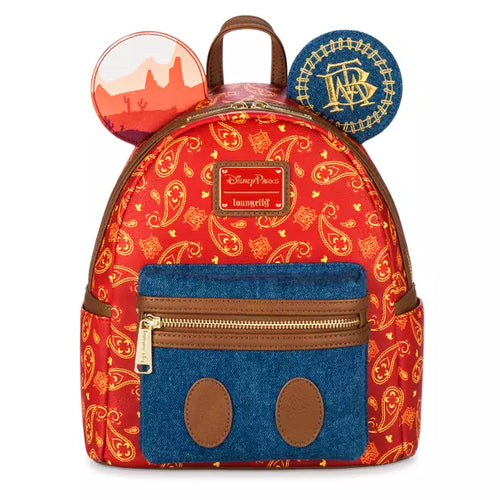 Disney Parks Mickey & Minnie's Runaway Railway Mini Backpack New