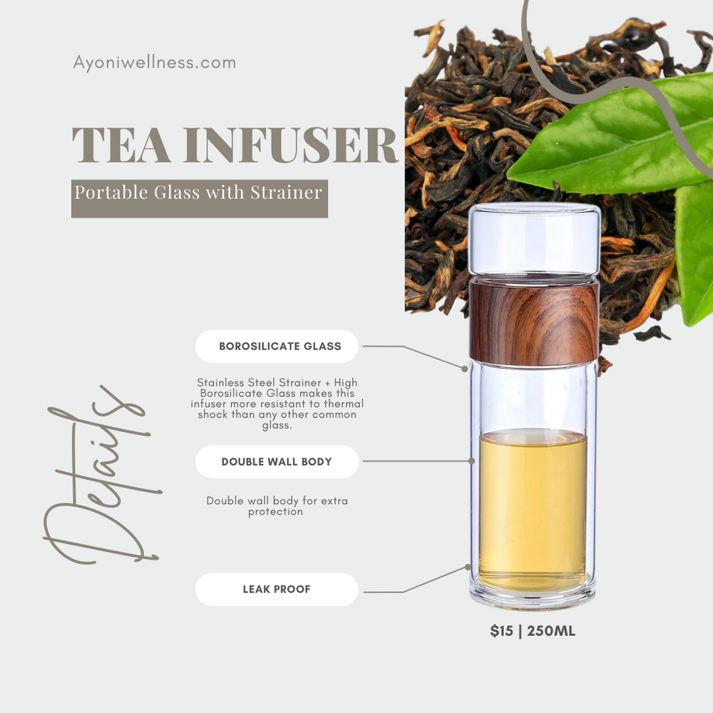 Glass & Cork Tea Infuser – Gnat and Bee