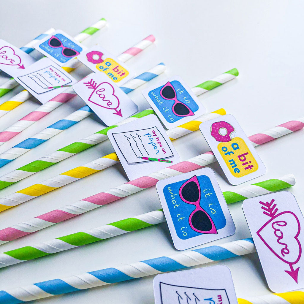 Harry Potter Party Paper Straws - 12 Pack – Pepped Parties
