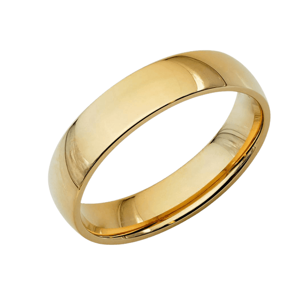 Classic 2mm Yellow Gold Wedding Ring