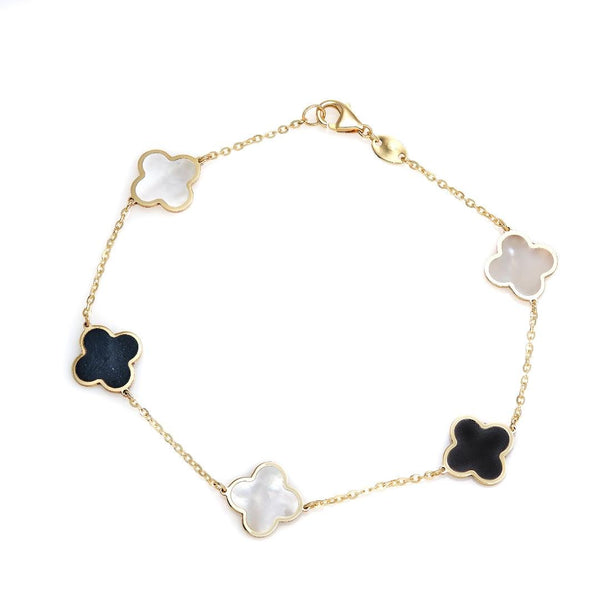 Thenetjeweler Four Leaf Clover Bracelet