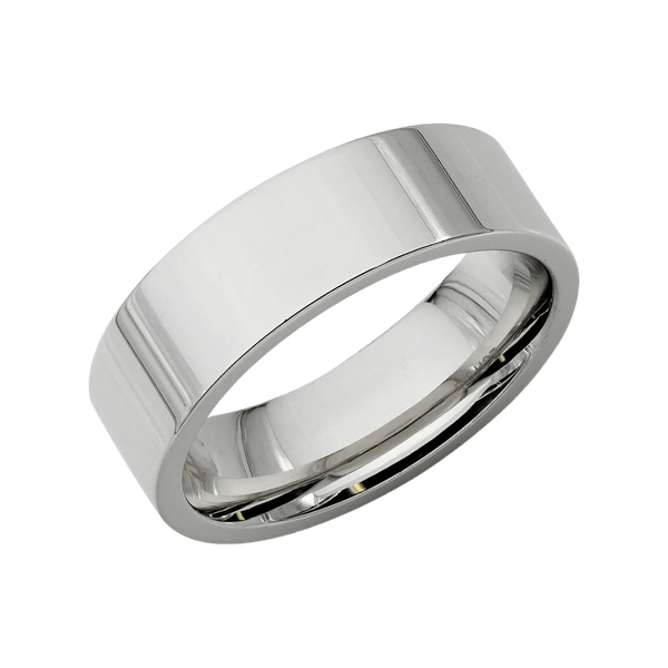 2mm Slight Court Standard Wedding Ring In Platinum - Ring Size O