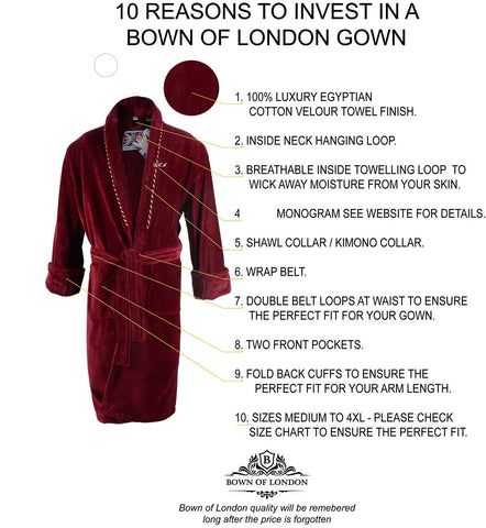 Reasons to Invest in Ladies Bown Dressing Gown | Bown of London content