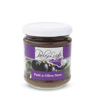 CAMPO D'ORO - PAOLO GOURMET LINE Black Olives paté (12 x 180 gr)
