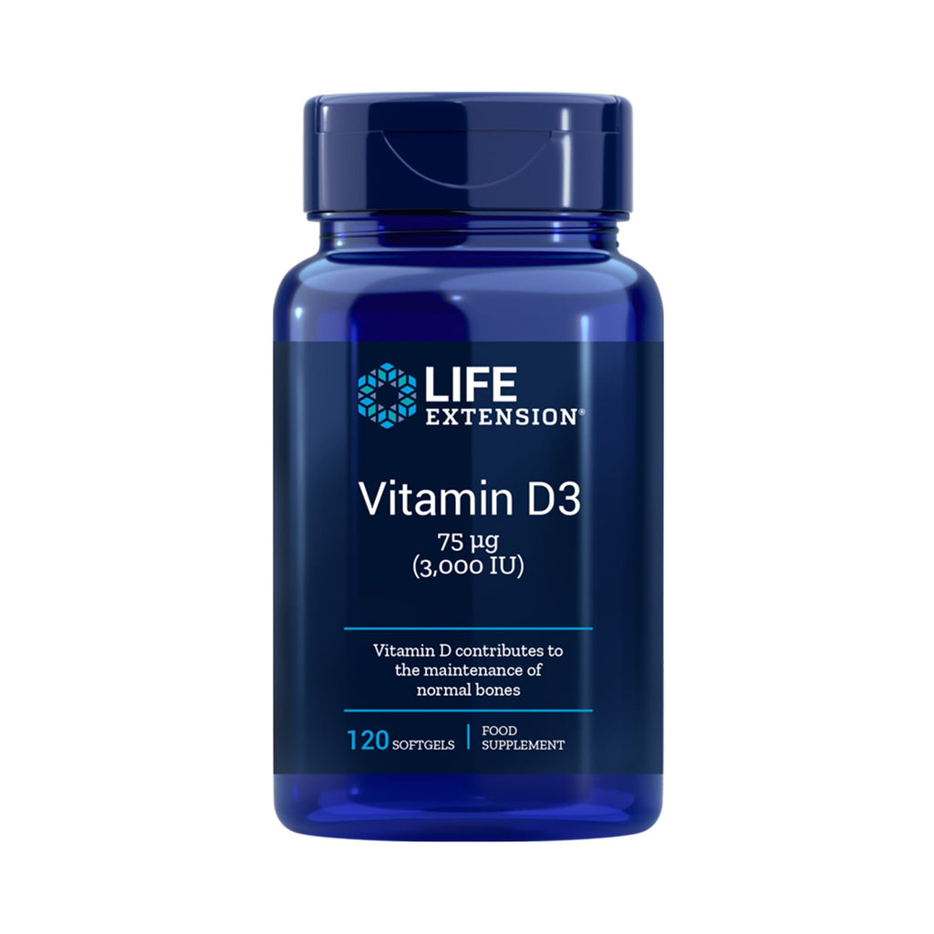 Life - Vitamine D3 3000 - 120 softgels |