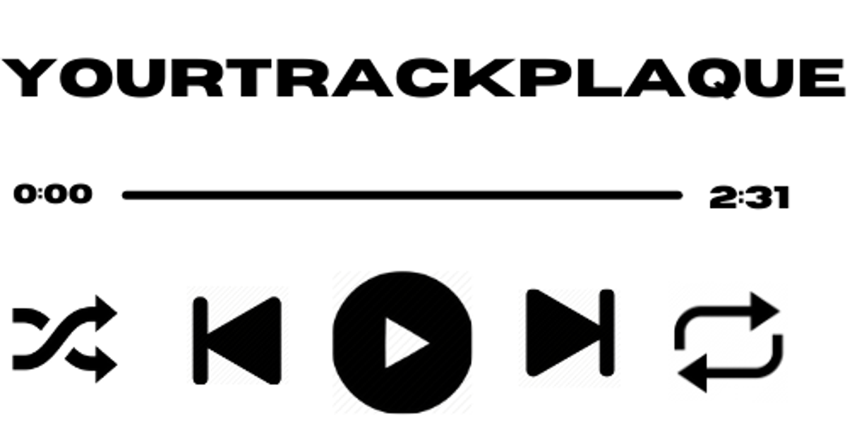 yourtrackplaque