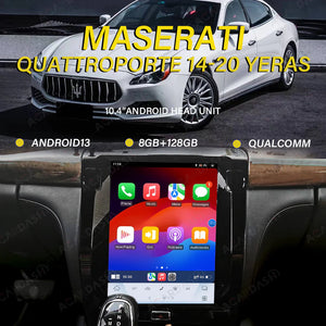 NEW 13-20 Maserati Quattroporte ACarNavi 10.4" T-Style Android 13 Snapdragon Head Unit Radio Wireless Apple CarPlay, Android Auto - Elliott Motorsports LLC