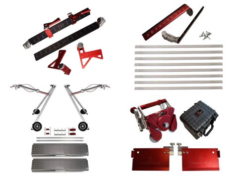 Collection of accessories for the Innovatools aluminum bending brake