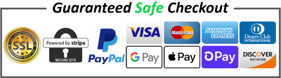 Innovatools guaranteed safe checkout and accepted payment card badges