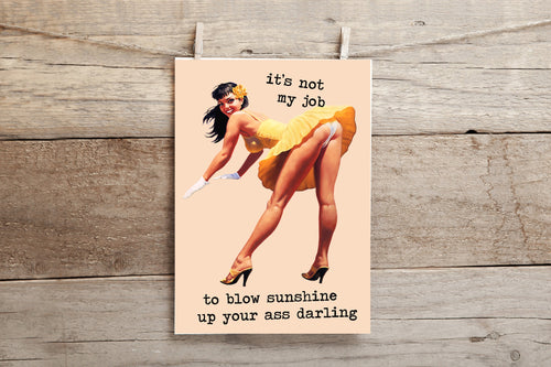 It's Time to Put on Your Big Girl Panties & Handle Shit Card Encouragement  Card Tough Times Funny Card Greeting Card 