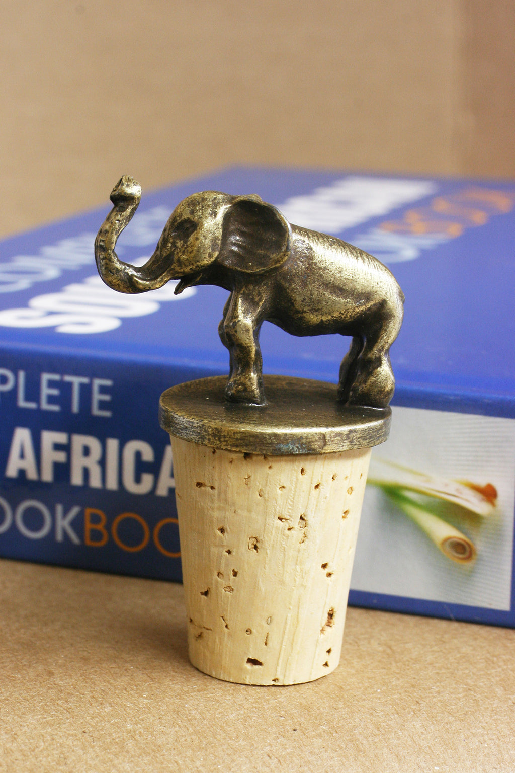 South African Brass Cheetah Wine Bottle Stopper – Swahili Wholesale