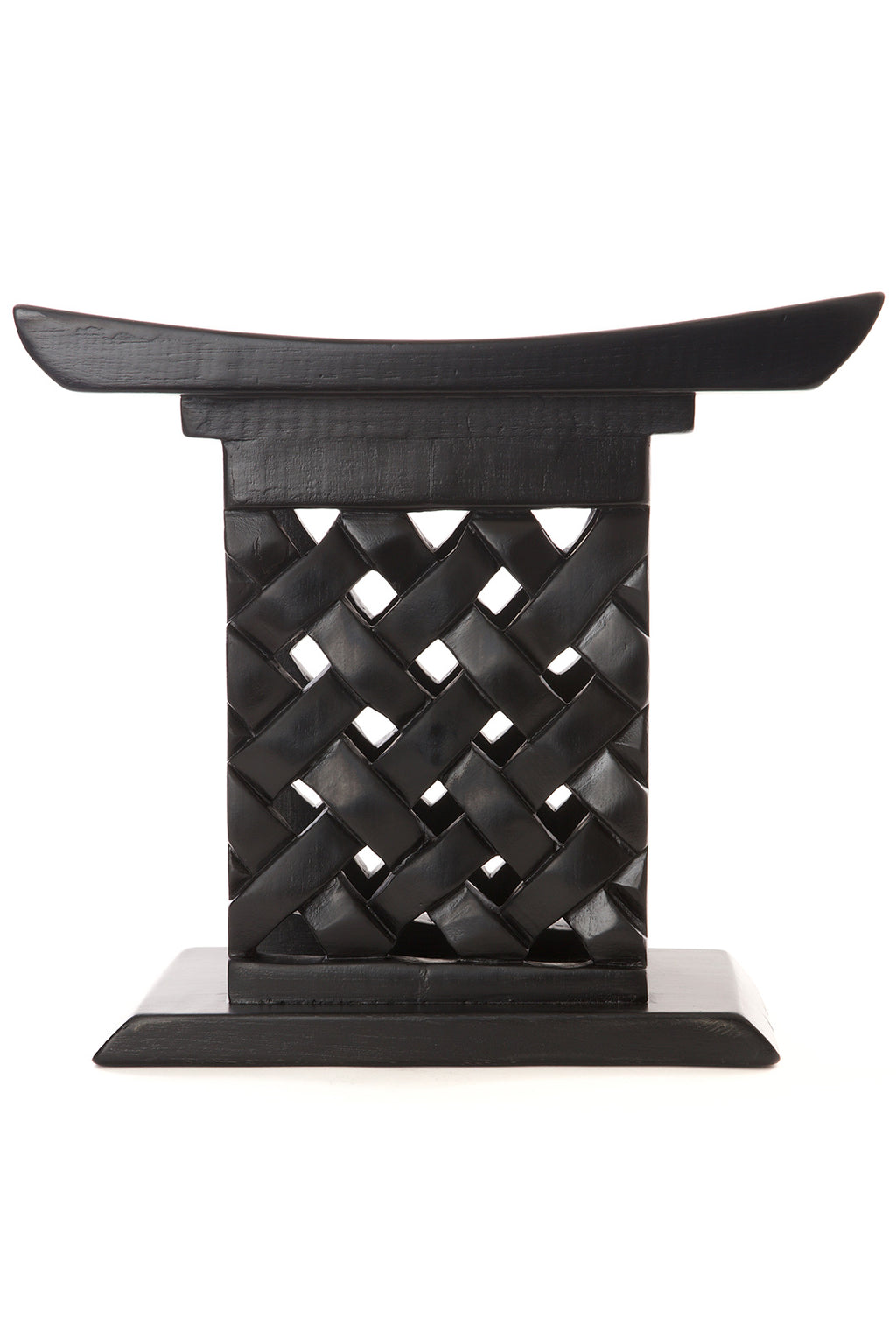 Cedrela Wood Ring Stool from Ghana – Swahili Wholesale