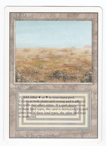 MTG Scrubland スクラブランド デュアルランド www.ch4x4.com