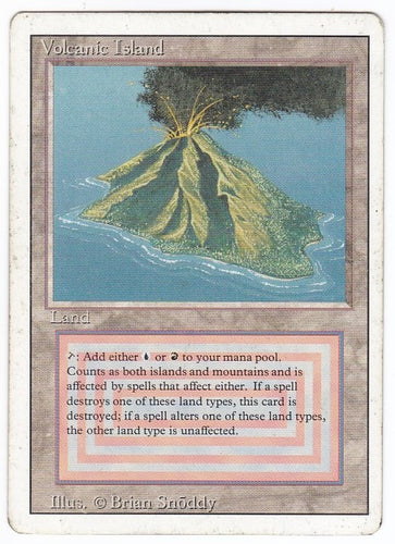 Volcanic Island 英語版レアリティ