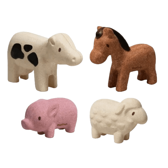 plan toys wild animals set