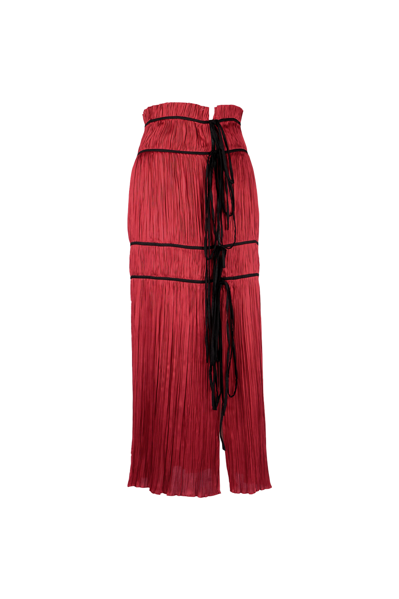 Amour Skirt in Ruby – Āroka