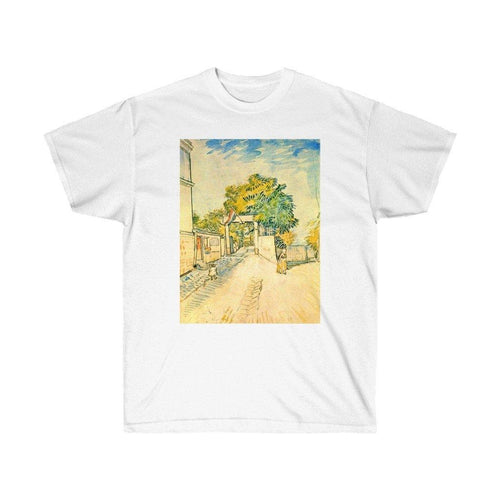 Tee - Entrance to the Moulin de la Galette, Vincent van Gogh T-Shirt 24.95 at Art an a T