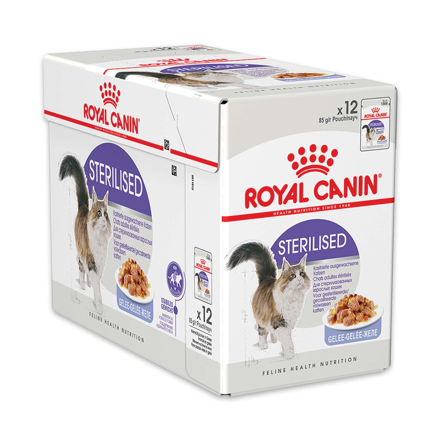 Корм желе для стерилизованных кошек. Royal Canin Instinctive. Инстинктив желе Роял Канин. Роял Канин для кошек влажный корм Instinctive. Влажный корм Royal Canin Instinctive для кошек, кусочки в желе, 85 г.