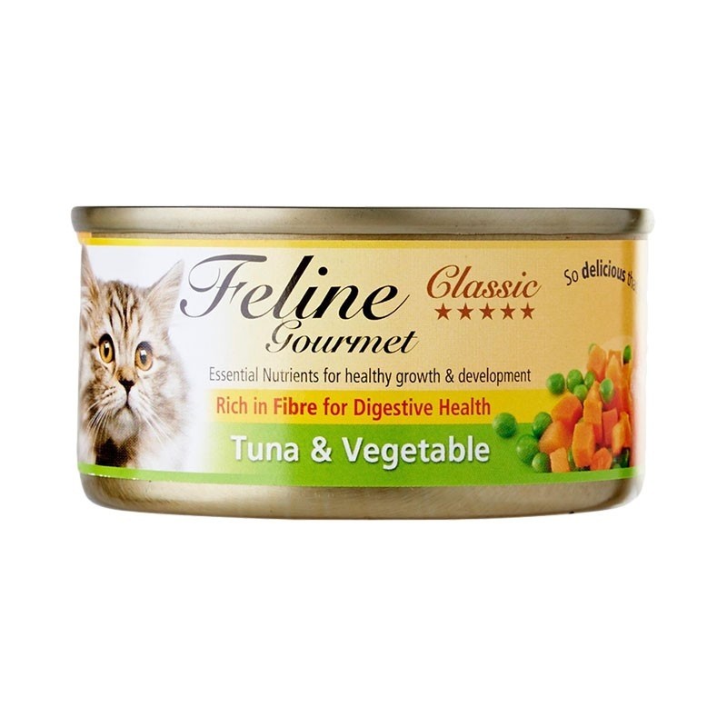 wet cat food with vegetables