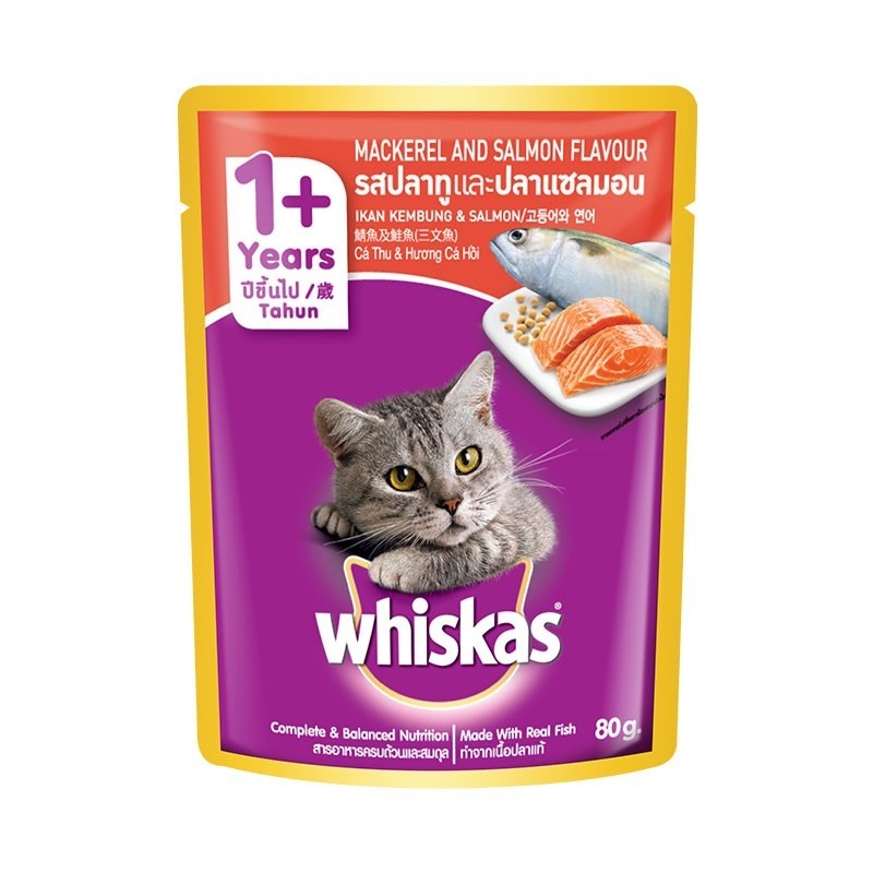 whiskas 84 pack