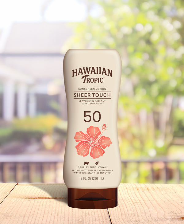 Hawaiian Tropic Sheer Touch Oil-Free Sunscreen Ultra Radiance SPF 30 240mL