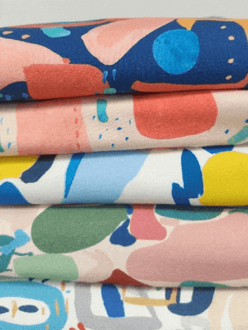Ellen McKenna Fabric Art Bright Bold Australia textiles