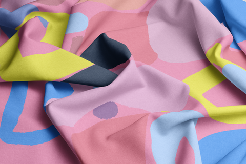 Ellen McKenna Fabric Australian Stockists Bright Bold Fabric
