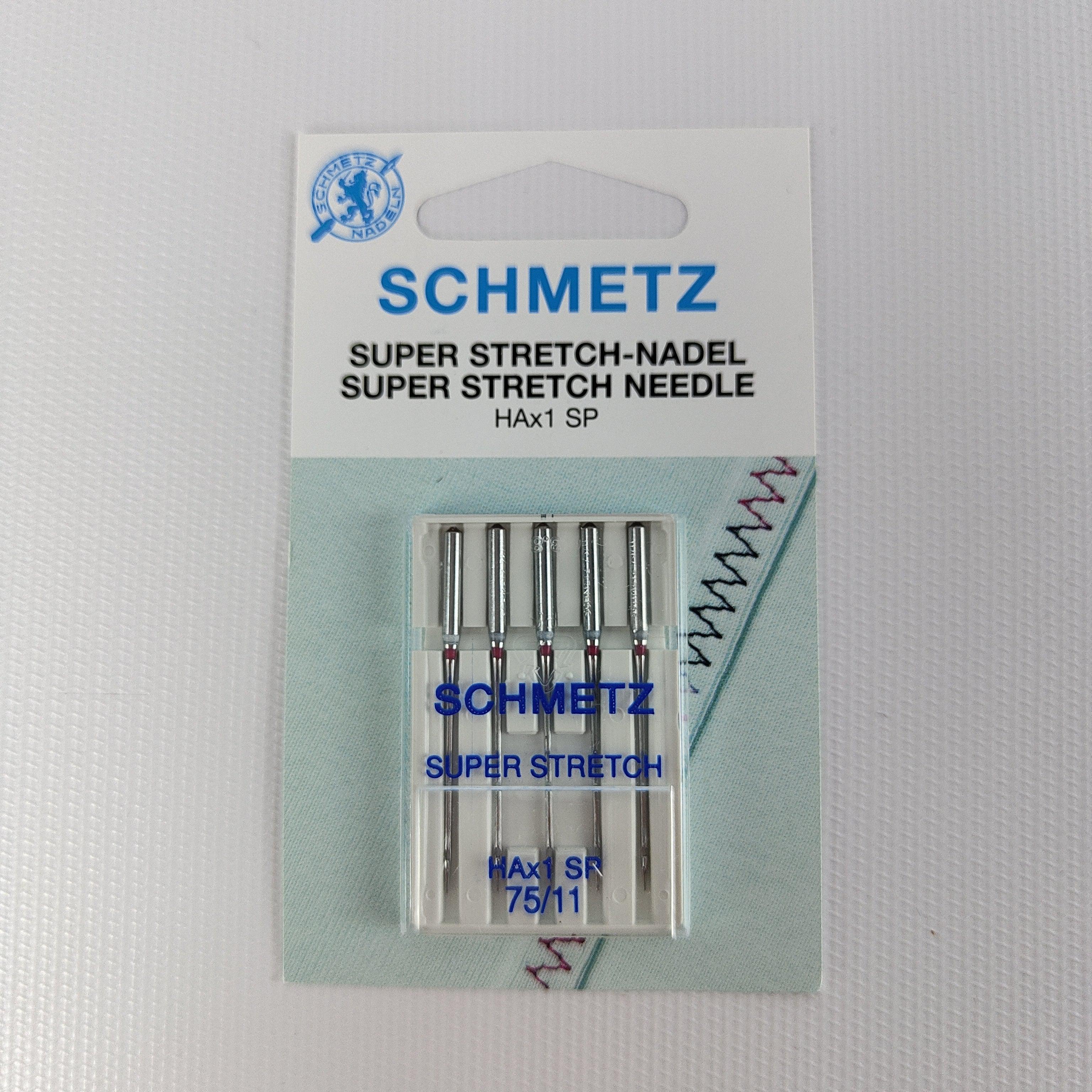 Blue Label, Schmetz Sewing Machine Needles, Embroidery 75/90