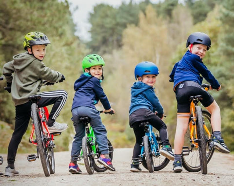 Kids on a fun family bike ride | The Cycle Company Bike Trail