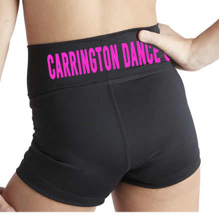 Carrington Dance Co Sports Bra and Booty Shorts Set - BLACK – Tia's  Dancewear