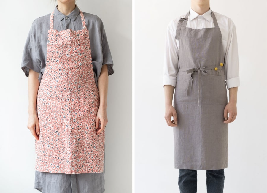 Daily linen apron and chef linen apron
