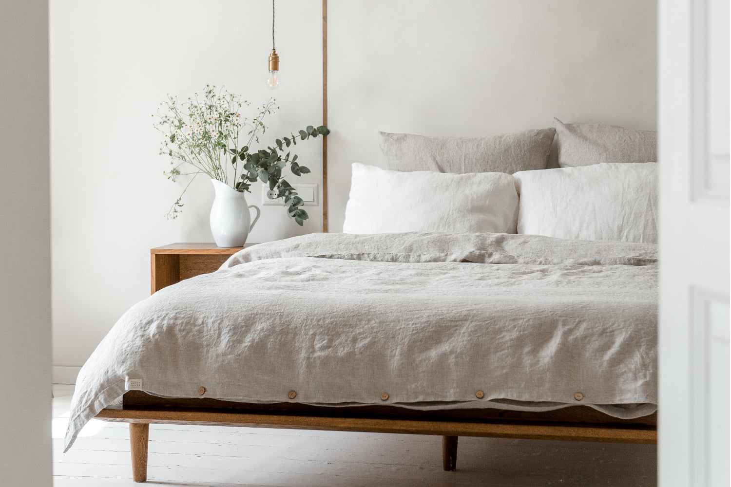 Linen bed set