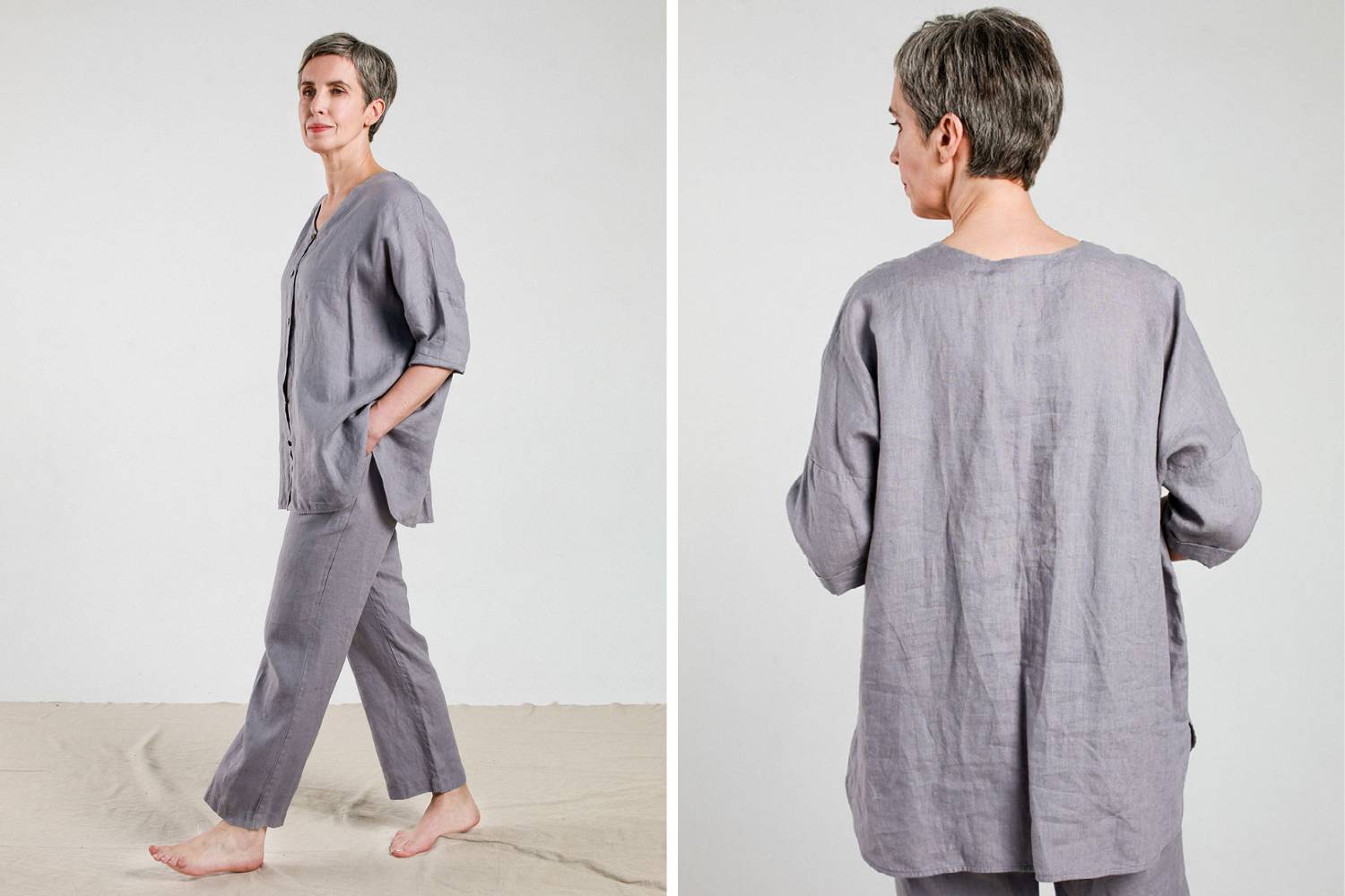 Loungerwear linen set