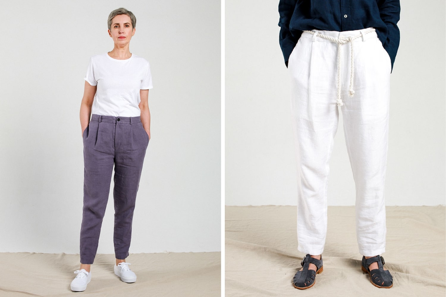 Linen trousers