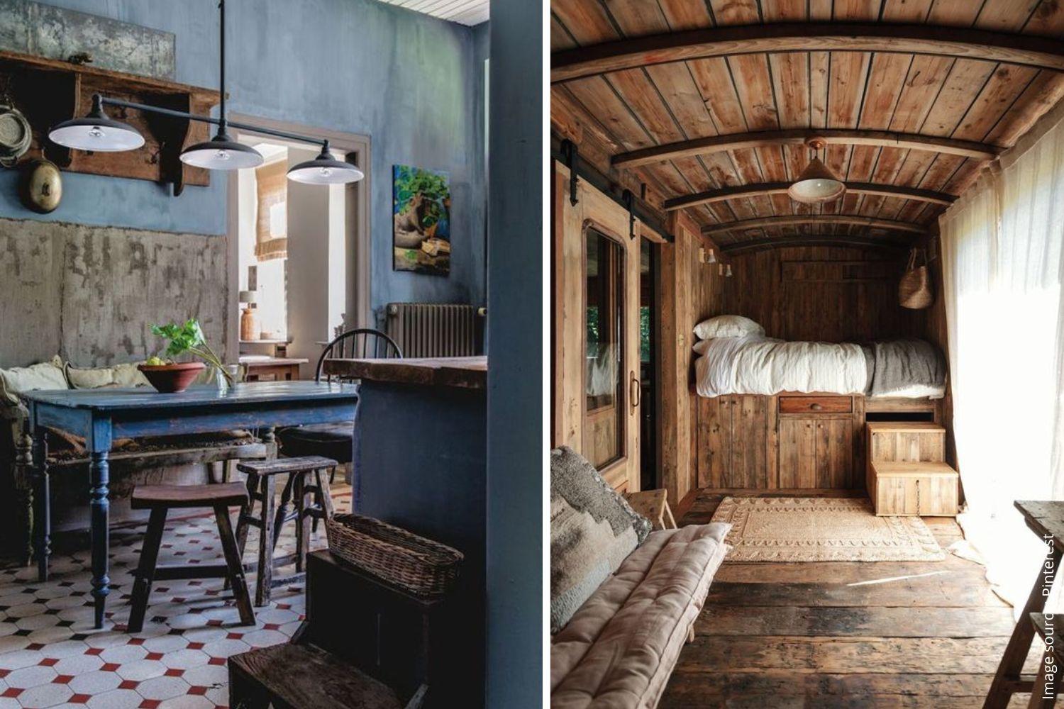 rustic interior