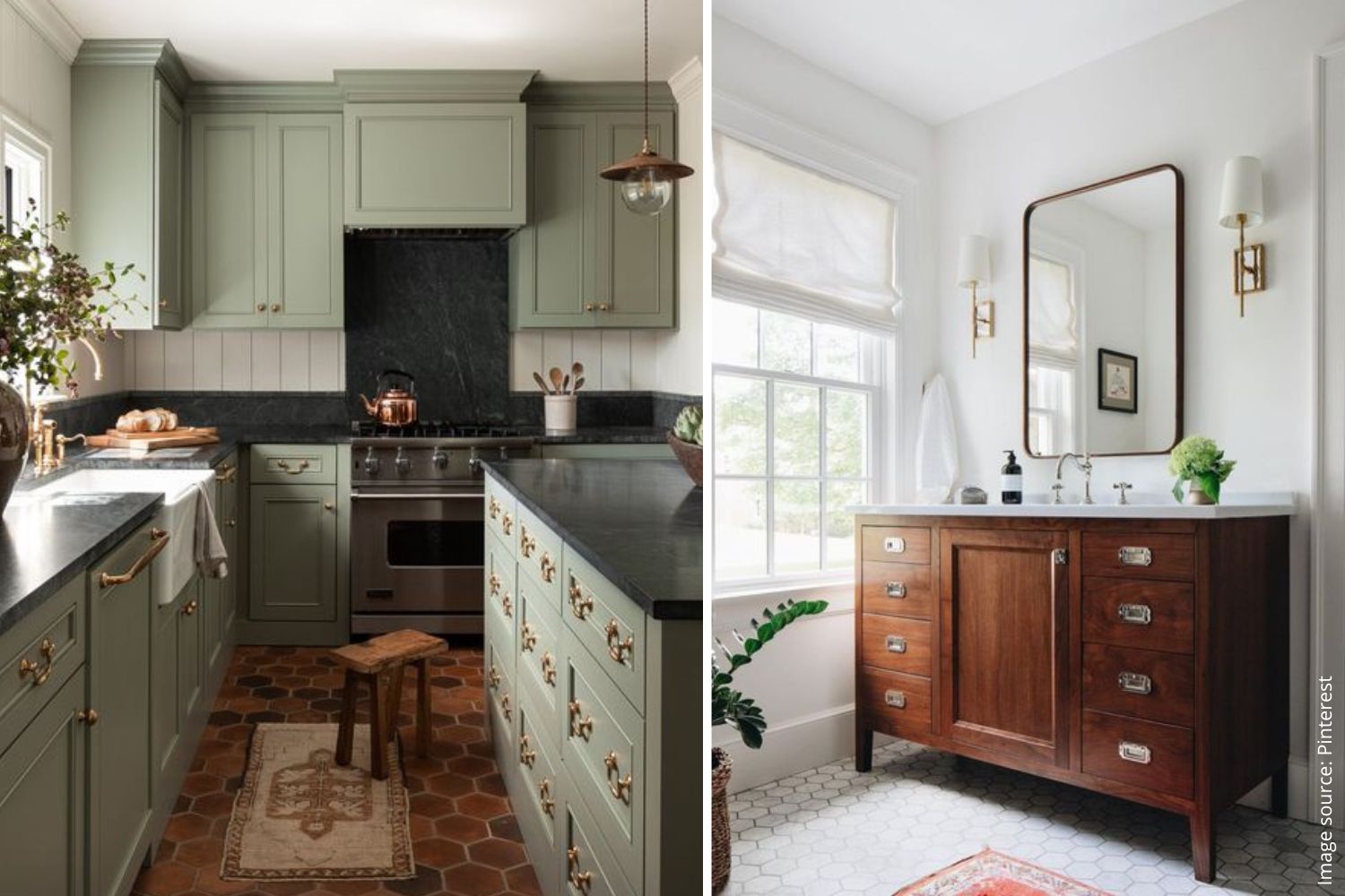 traditional style kitchen