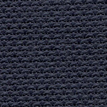 Black Aida Cross Stitch Fabric (16 ct) – Snuggly Monkey