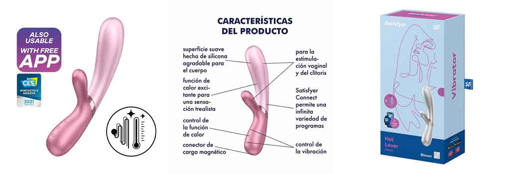 vibrador estimulador de clitoris hot lover satisfyer