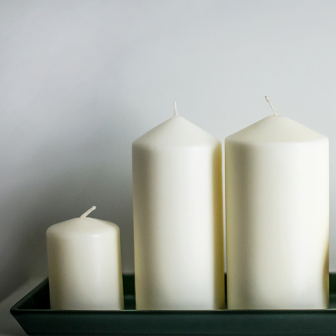 Natural & organic soy wax for pillar candle 500g/bag