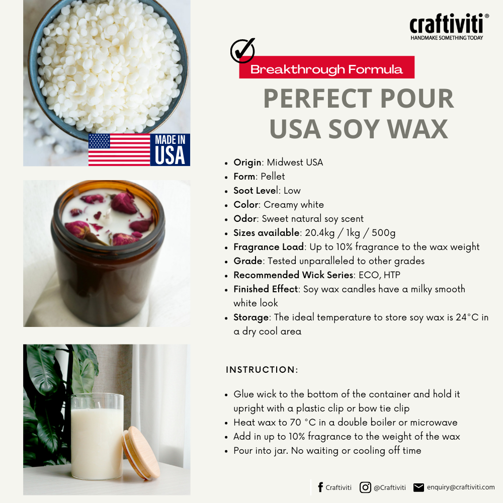 Difference between Soy Wax Beads vs Soy Wax Flakes and Why it Matters –  Craftiviti