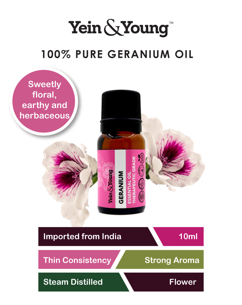 Yein&Young Geranium Essential Oil - 10ml