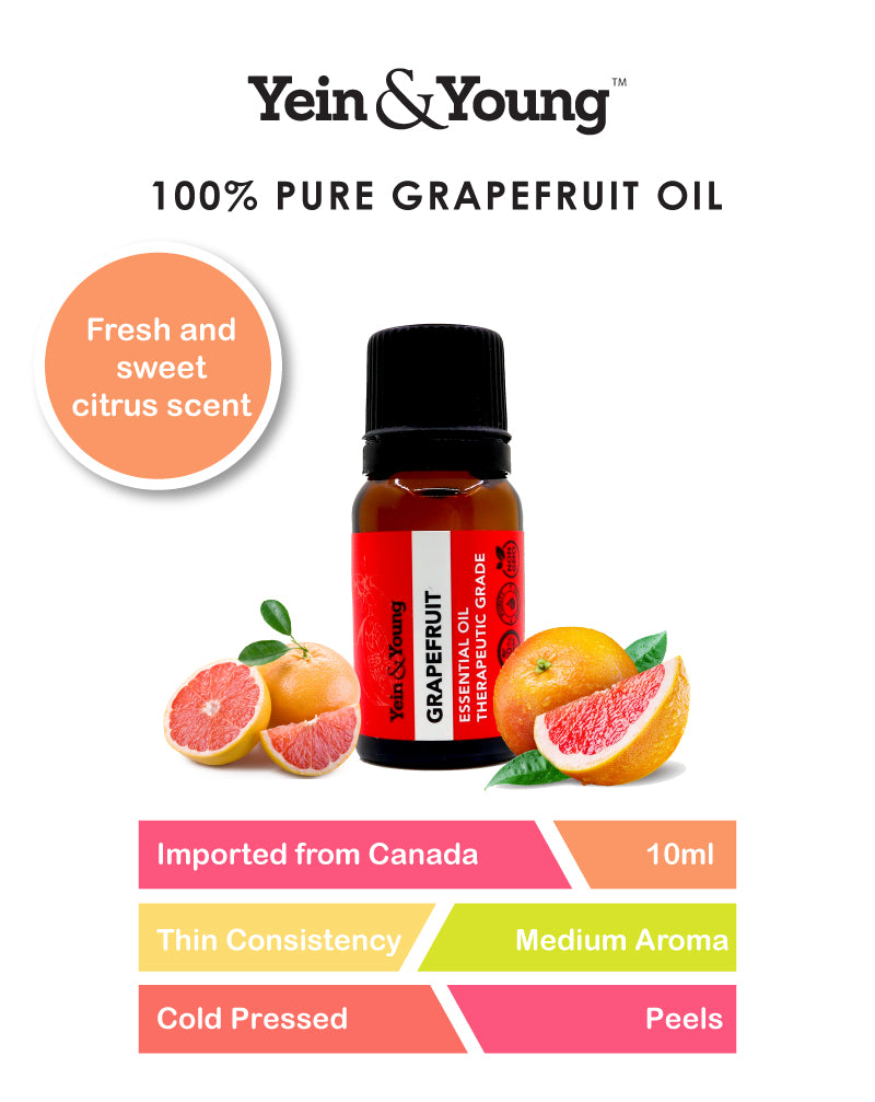 Yein&Young Grapefruit Essential Oil - 10ml