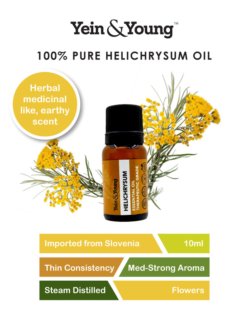 Yein&Young Helichrysum (Immortelle) Essential Oil - 10ml