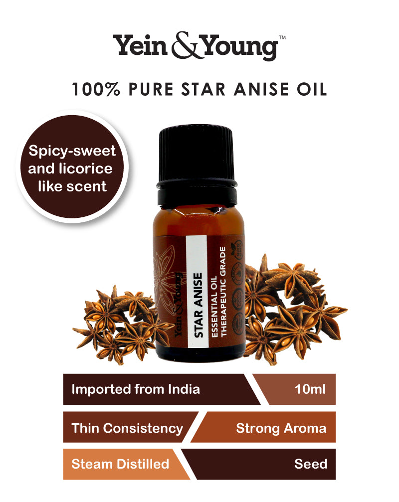 Yein&Young Star Anise Essential Oil - 10ml