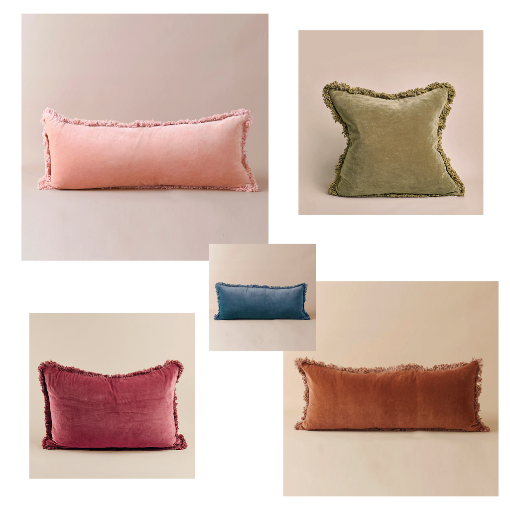 Velvet Cushions Range