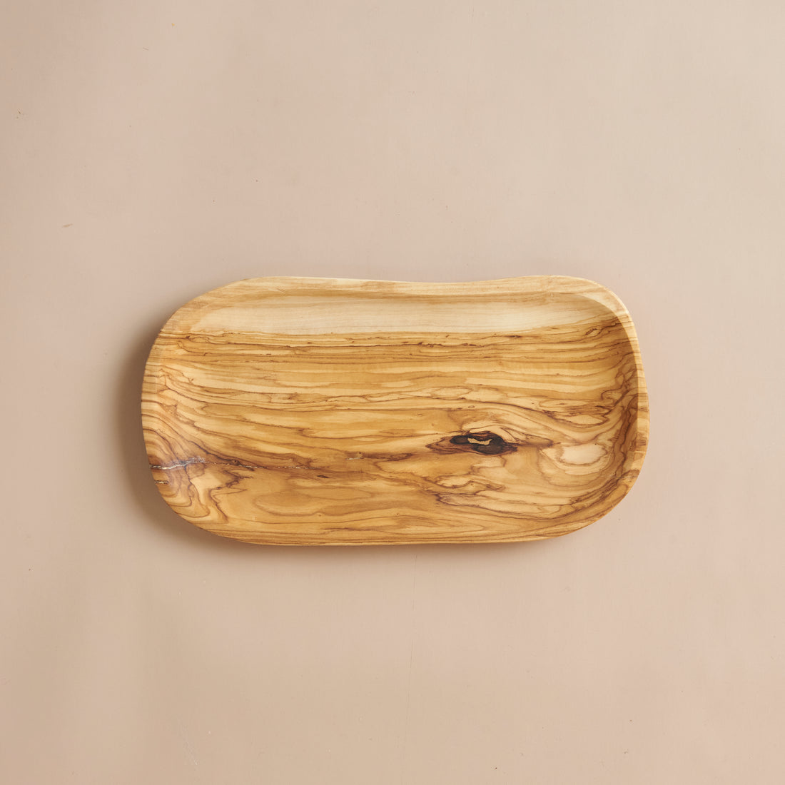 Olive Wood Paddle – Walnut & Wool