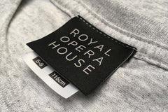 Royal Opera House garment detailing tag