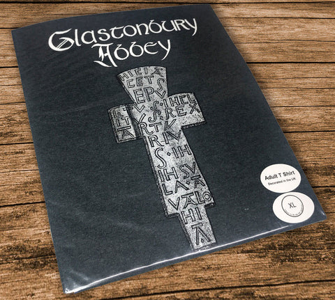 Glastonbury Abbey T-shirt printed and packaged by Kingfisher Giftwear