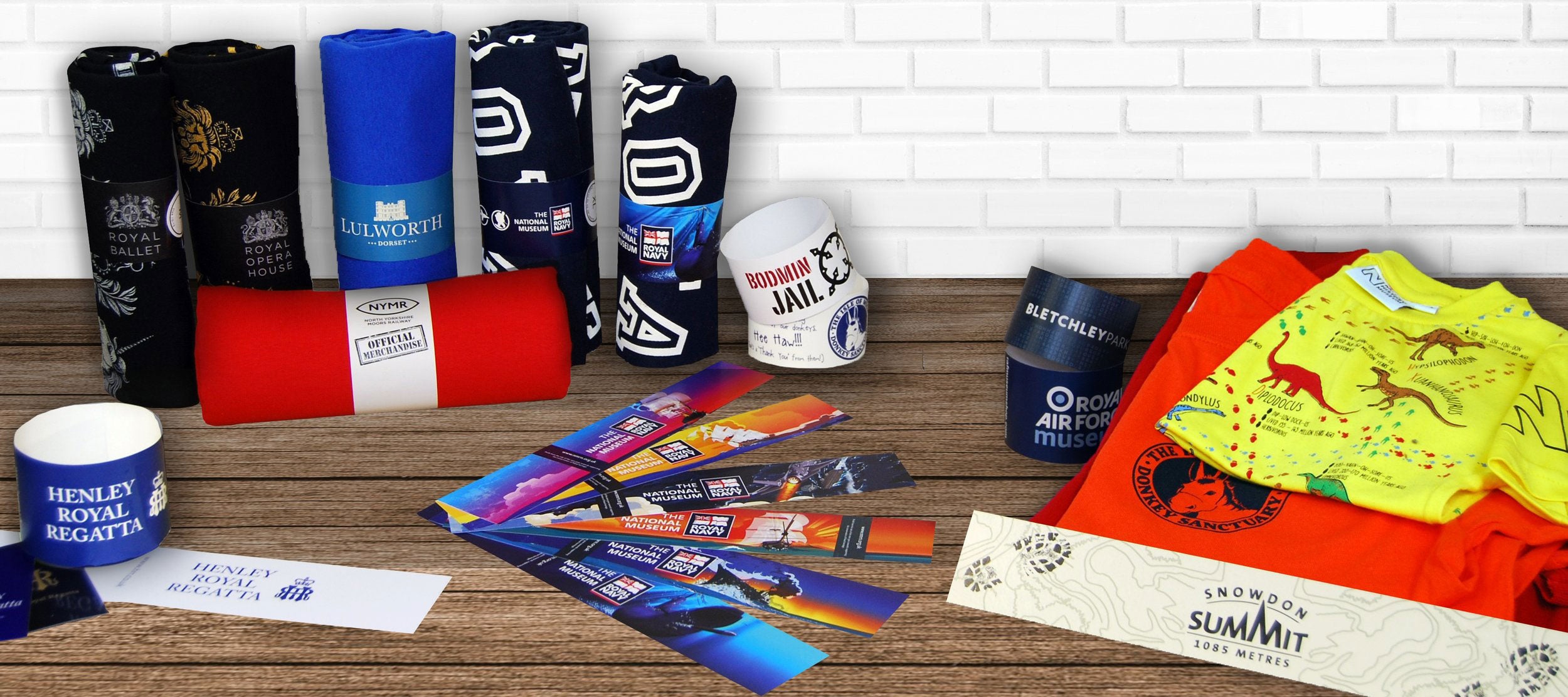 A range of products produced by Kingfisher Giftwear